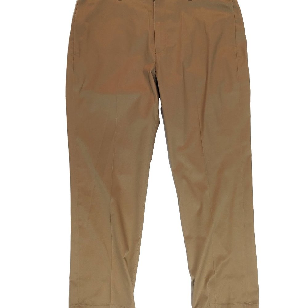 Brooks Brothers 38x30 Clark Straight-Fit Stretch Advantage Chino Pants Khaki